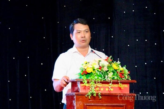 Ông Hà Vũ Sơn - Giám đốc Sở Công Thương TP. Cần Thơ phát biểu tại hội nghị.