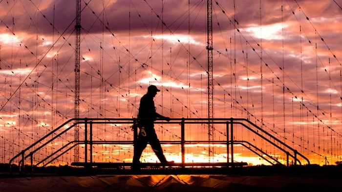 Hệ thống radar A-OTHR có khả năng phát hiện và theo dõi máy bay, tàu thuyền và tên lửa từ khoảng cách xa, phục vụ giám sát không phận khu vực Bắc Cực. Ảnh: BAE Systems.