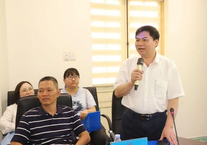 Ông Phạm Văn Thành, Giám đốc Công ty cổ phần TCT Việt Nam phát biểu tại hội nghị.