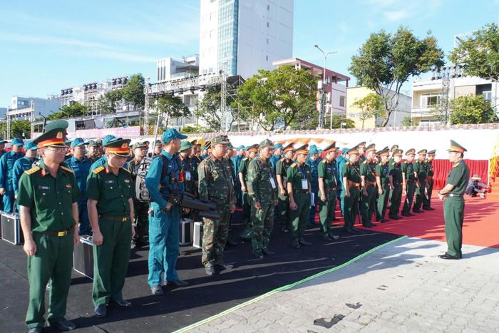 Bộ Chỉ huy Quân sự thành phố triển khai các lực lượng bảo đảm an toàn khu vực khán đài DIFF 2026.