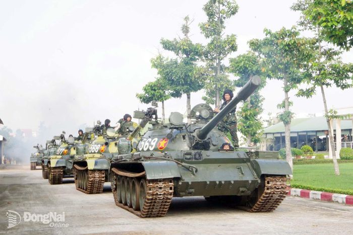 Đoàn kiểm tra cơ động sẵn sàng chiến đấu. Ảnh: ĐVCC