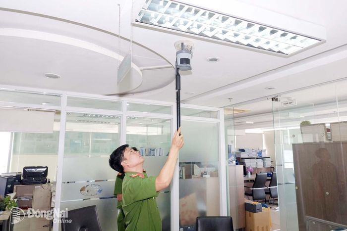 (Lực lượng Cảnh sát PCCC và CNCH Công an thành phố Đồng Nai tổ chức kiểm tra an toàn phòng cháy, chữa cháy và cứu nạn, cứu hộ)