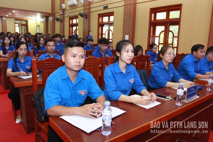 Đại biểu thanh niên dự hội nghị