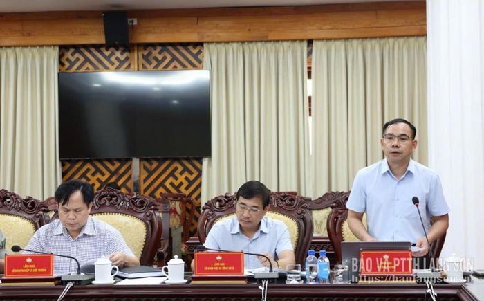 Lãnh đạo Sở Công Thương phát biểu tại hội nghị