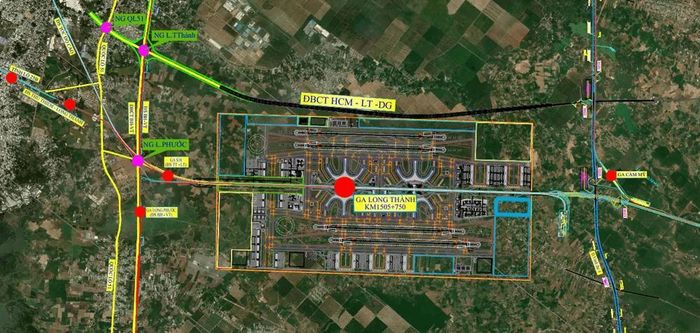 Tuyến đường sắt này có chiều dài gần 48km, là một bộ phận của trục đường sắt kết nối hai sân bay quốc tế: Tân Sơn Nhất và Long Thành.