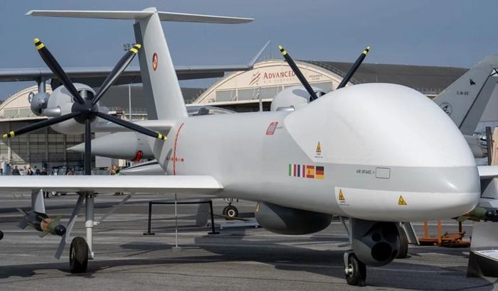U950 Eurodrone là mẫu UAV quân sự có kích thước lớn nhất của châu Âu hiện nay