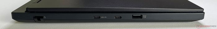 Lenovo Legion 5 Gen 10 ports on the left side.