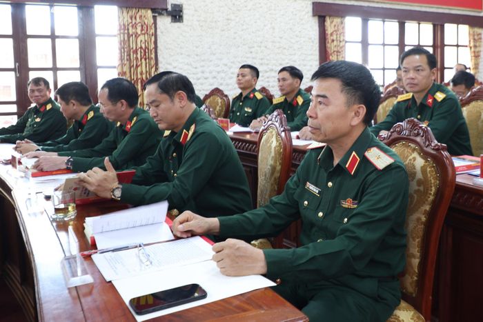 Các đại biểu tham dự Hội thảo khoa học “Học viện Lục quân - 80 năm xây dựng và phát triển"