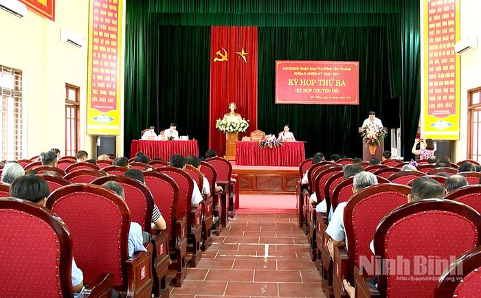Quang cảnh kỳ họp. Ảnh: Đào Hằng
