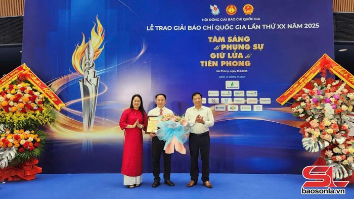 Tác giả An Văn Hảo, Báo và phát thanh, truyền hình Sơn La đoạt giải C Giải Báo chí Quốc gia lần thứ XX - năm 2025.