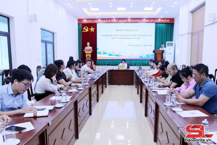 Đại diện các đơn vị tham gia thảo luận.