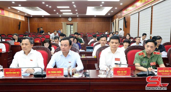 Các đại biểu dự kỳ họp.
