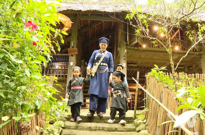 Bản làng Thái Hải - mô hình du lịch cộng đồng hấp dẫn du khách trong và ngoài nước.