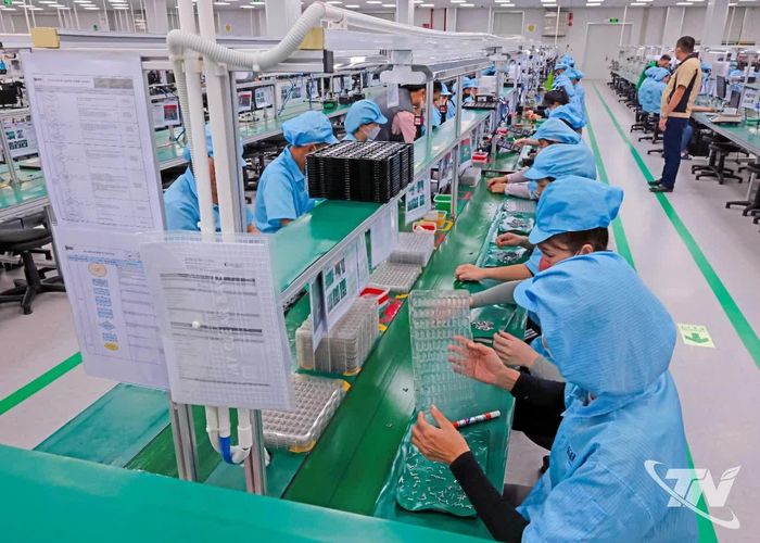 Hoạt động sản xuất trong doanh nghiệp FDI.