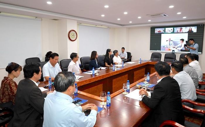  Hội thảo được kết nối trực tuyến với các cơ quan, đơn vị của phía Cộng hòa Belarus