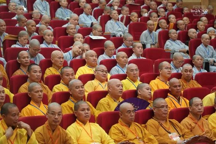 Đại biểu Tăng, Ni tham dự đại hội