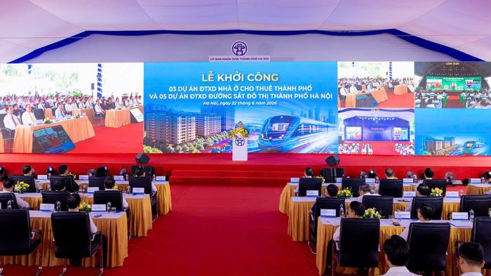 Quang cảnh Lễ khởi công.