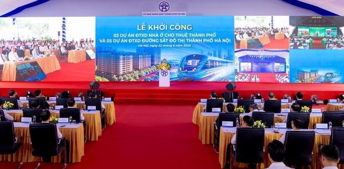 Quang cảnh buổi lễ: Ảnh: Lại Hoa