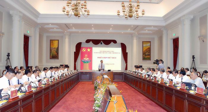 Quang cảnh phiên họp - Ảnh: VGP/DA