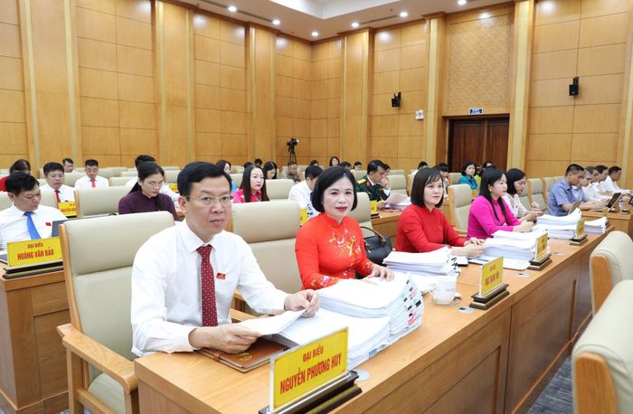 Các đại biểu tham dự kỳ họp