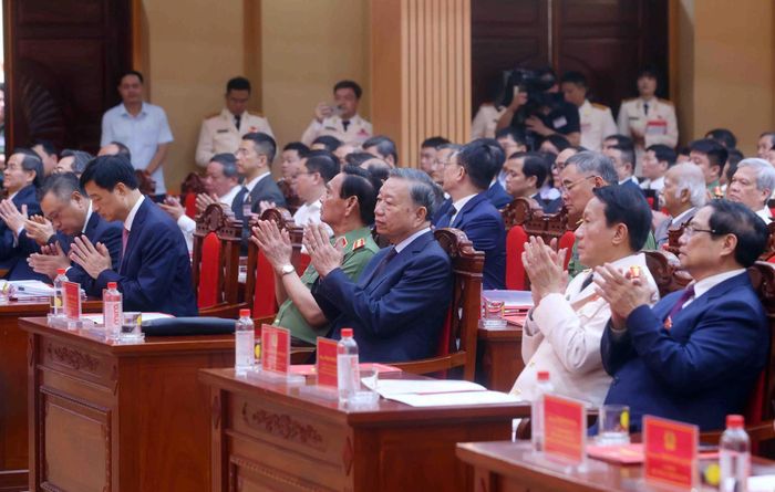 Đây là sự kiện chính trị có ý nghĩa đặc biệt quan trọng, thể hiện sự quan tâm của Đảng, Nhà nước, của Đảng ủy Công an Trung ương, lãnh đạo Bộ Công an đối với quá trình 80 năm xây dựng, phát triển của Học viện An ninh nhân dân anh hùng