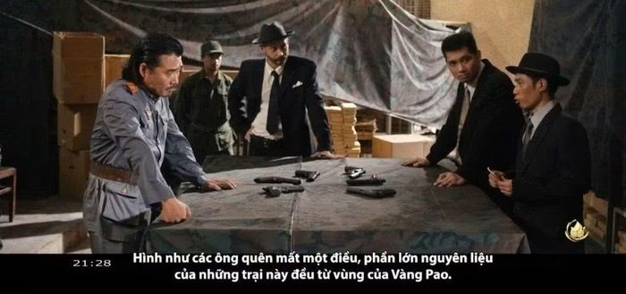 Cảnh trong phim "Tận hiến" tập 14.