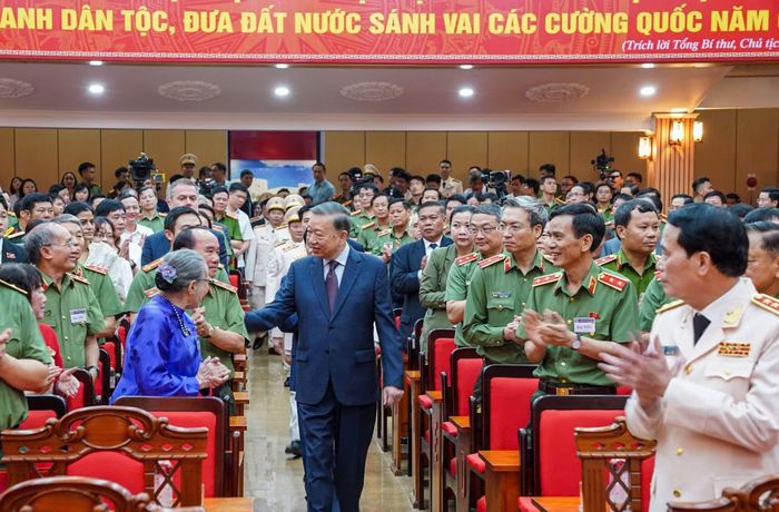 Tổng Bí thư, Chủ tịch nước Tô Lâm dự Lễ kỷ niệm 80 năm Ngày truyền thống Học viện ANND.