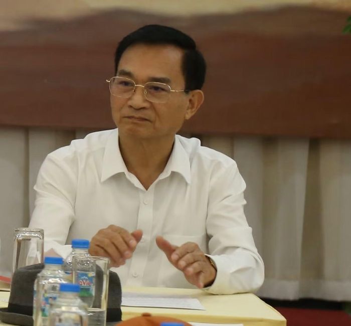 Nhà thơ Nguyễn Cảnh Nhạc.