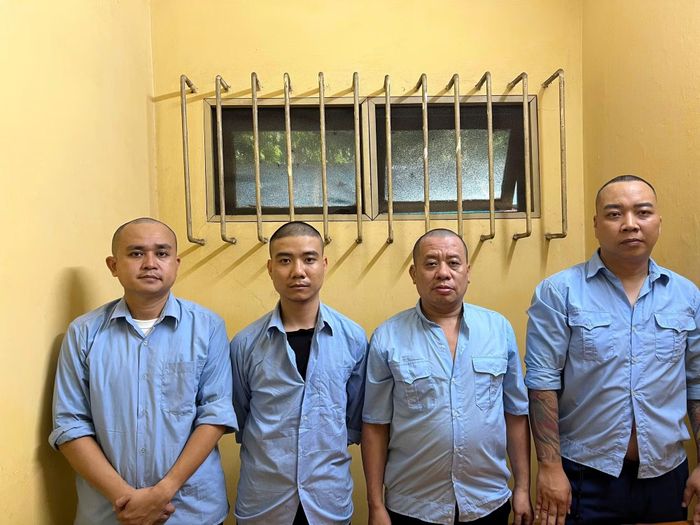 Các đối tượng trong vụ án.