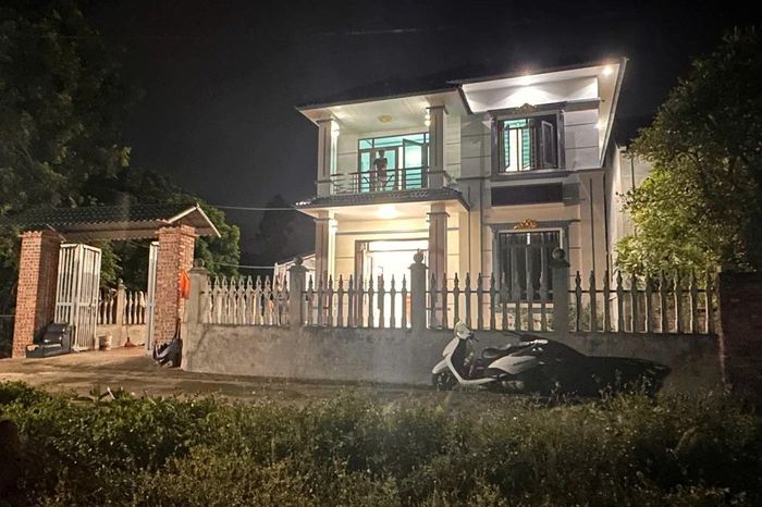 Hiện trưởng xảy ra vụ án đặc biệt nghiêm trọng khiến 4 người tử vong. (Ảnh: Công an Bắc Ninh)