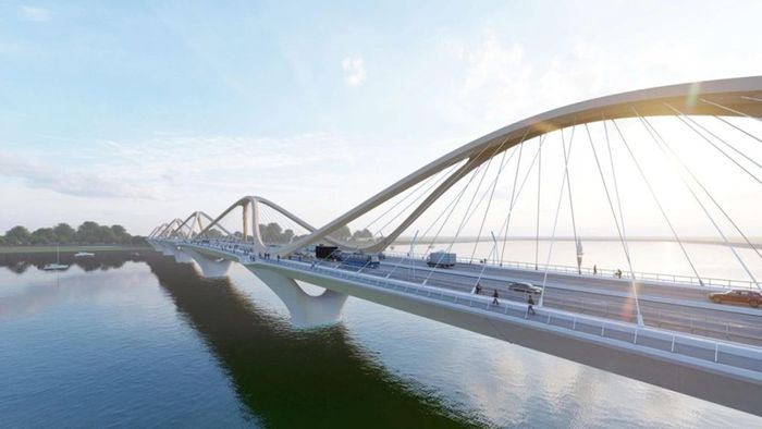 Cầu Trần Hưng Đạo dự kiến được hoàn thành trong năm 2027.