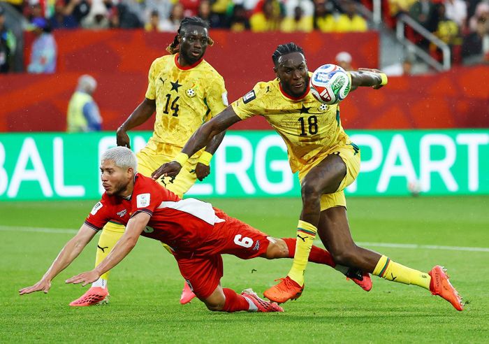 Ghana chật vật trước Panama. (Ảnh: Reuters)