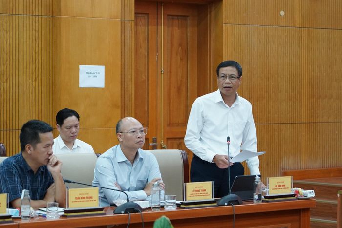 Thứ trưởng Bộ Khoa học và Công nghệ Lê Xuân Định phát biểu tại hội thảo.