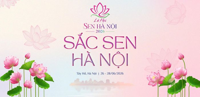 Lễ hội sen Hà Nội diễn ra từ ngày 26 đến 28-6.