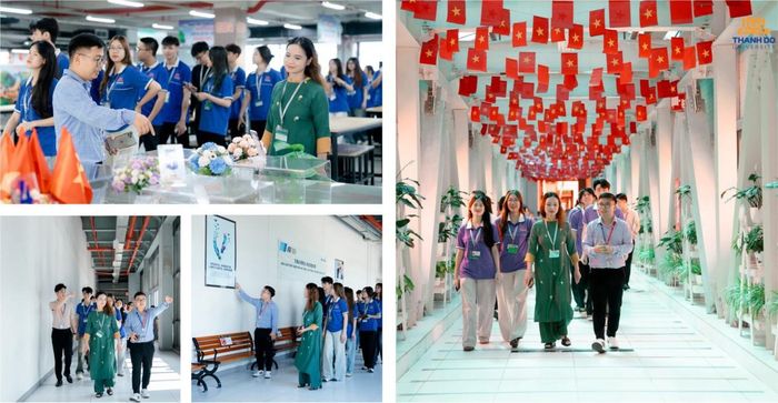 Giảng viên và sinh viên ngành Ngôn ngữ Trung Quốc Trường Đại học Thành Đô tham quan thực tế tại Công ty Foxconn Industrial Internet.