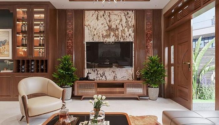 Chọn kệ tivi gỗ phù hợp với mệnh của gia chủ không chỉ giúp cải thiện phong thủy mà còn tạo nên sự kết nối giữa con người và không gian.