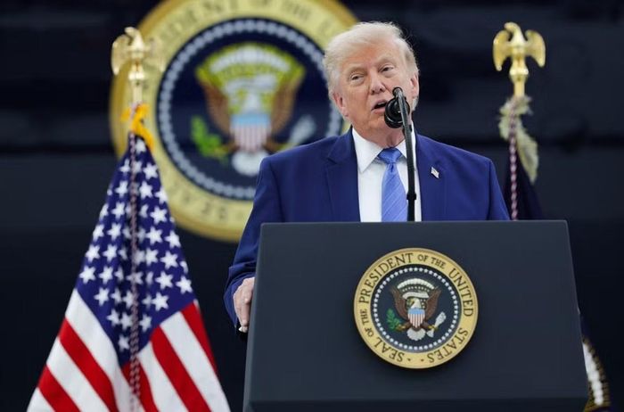 Gần đây Tổng thống Trump dường như ưa thích con số 22. Ảnh: Getty.