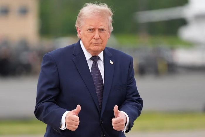 Tổng thống Trump từng nói nửa đùa nửa thật về "nhiệm kỳ thứ ba". Ảnh: Alex Brandon/ AP.