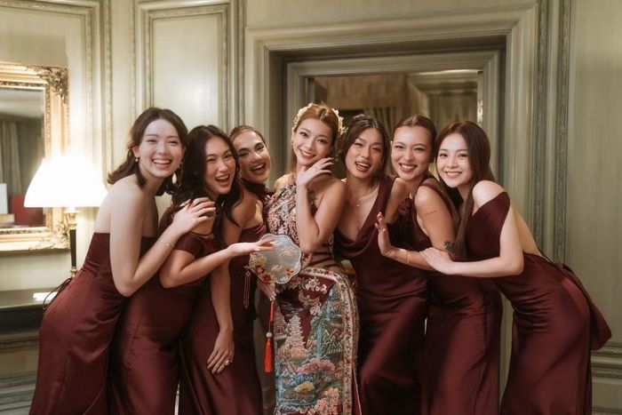 Nhan sắc nổi bật của Tam Triều Dâng khi đứng cạnh các người đẹp Tú Hảo, Thảo Nhi Lê,...