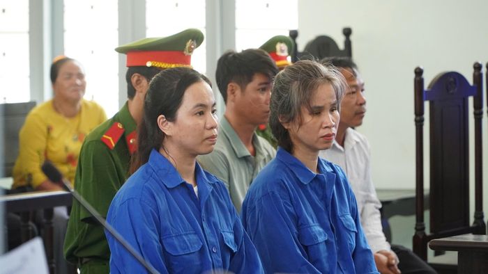 Nguyễn Thị Ngọc Lan và Nguyễn Thị Hoài Diễm.