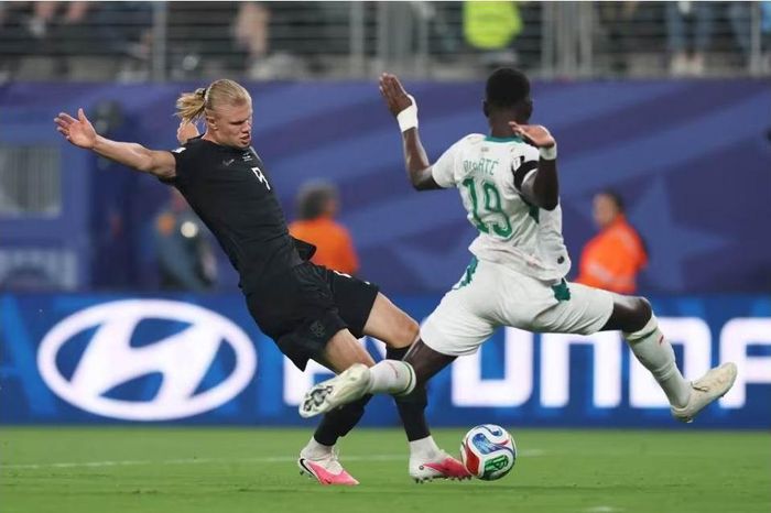  Erling Haaland đã 4 lần chọc thủng lưới đối phương qua 2 trận. Ảnh:FIFA 