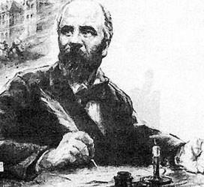 Bài thơ “Quốc tế” được Potier (ảnh) viết năm 1871, sau khi Công xã Paris bị đàn áp dẫn đến thất bại. Ảnh: Báo Tin tức