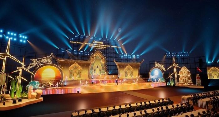 Hệ thống màn hình LED ma trận cỡ lớn trên sân khấu