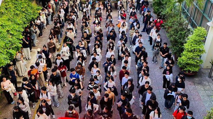 Năm nay, nhà trường tuyển 95 thí sinh cho 4 ngành bậc đại học chính quy, trong khi tổng số thí sinh dự thi là hơn 700 em