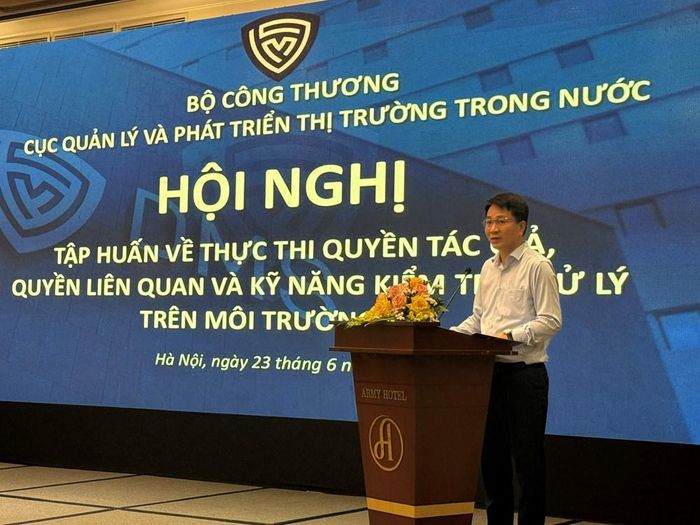 Ông Nguyễn Thanh Bình, Phó Cục trưởng Cục TTTN phát biểu khai mạc Hội nghị