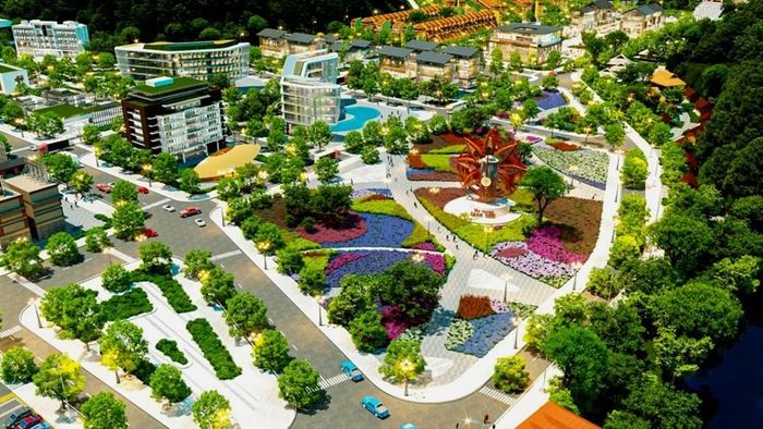 Khu hợp tác thương mại, du lịch Tân Thanh - Pò Chài được được quy hoạch hiện đại, đồng bộ