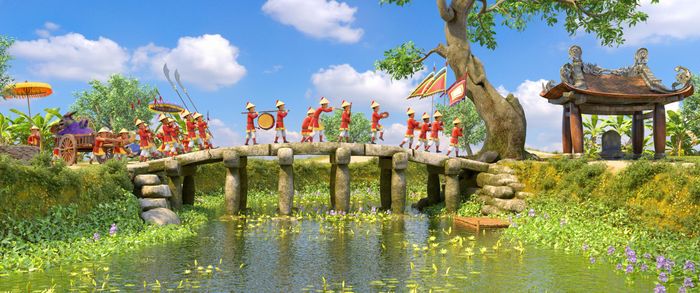 "Chúng tôi không cố gắng trở thành ai khác. Điều tạo nên sự khác biệt của hoạt hình Việt Nam là khả năng kể những câu chuyện mang đậm bản sắc Việt" - Đạo diễn Trịnh Lâm Tùng