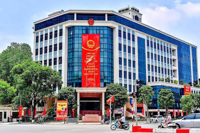 Trụ sở UBND phường Ngọc Hà. Ảnh: Cổng TTĐT phường Ngọc Hà