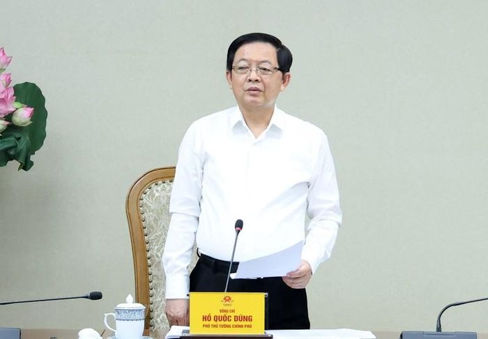 Phó Thủ tướng yêu cầu Bộ KH&amp;CN làm rõ hơn các mục tiêu, kết quả đầu ra cụ thể, xác định lộ trình triển khai phù hợp theo từng giai đoạn - Ảnh: VGP/Gia Huy