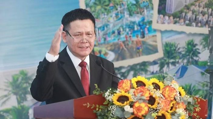 Phó Giáo sư, Tiến sĩ Trần Kim Chung, nguyên Phó Viện trưởng Viện Nghiên cứu quản lý kinh tế Trung ương phát biểu tại hội thảo. (Ảnh: HẢI YẾN)